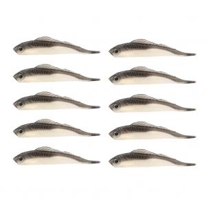 Lot De 10 Leurres De Peche Artificiels En Silicone Souple De 6,8 Cm, Accessoire - Neuf