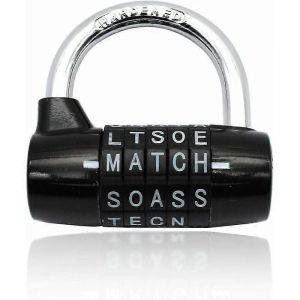Combination padlock password padlock combination padlock waterproof and rust-proof lock home school school enterprise locker and other places - Neuf
