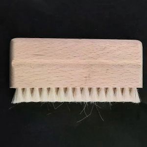 Xd99 Pour Lp Vinyle Disque Nettoyant Brosse Antistatique Poils De Chèvre Poignée Bois Brosse Nettoyant Pour Lecteur Cd Platine Vinyle Outils Kit - Neuf