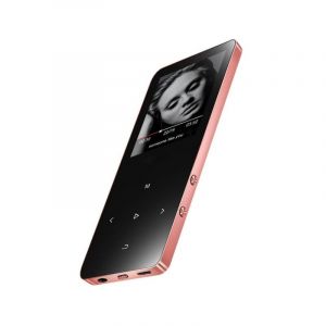 Lecteur MP3 de musique son MP3 Bluetooth MP3 MP4 Hifi &eacute;cran tactile 1,8 pouces 16 Go (or rose) - Neuf
