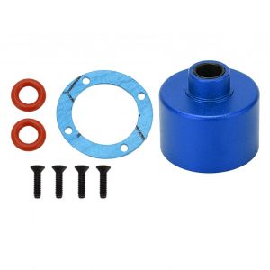 BoîTier DifféRentiel Rc En Alliage D'aluminium Anodisé Pour Losi Baja Rey Lock Rey Hammer Rey 1/10 Rc Voiture Bleu Foncé - Neuf