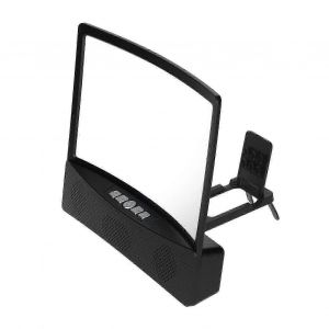 Loupe d'&eacute;cran de t&eacute;l&eacute;phone 12 pouces, amplificateur d'&eacute;cran incurv&eacute; 3D pour &eacute;cran pliable de t&eacute;l&eacute;phone portable - Neuf