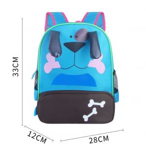Sac a dos pour enfants, cartable de maternelle, sac a bandouliere pour bebe, motif animal de dessin anime, chien - Neuf