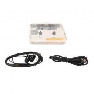 Convertisseur De Cassette En Mp3 Hifi Son Stéréo Rétro Boutons Colorés Innovants Usb Lecteur De Cassettes Portable Blanc - Neuf