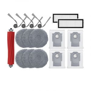 Kit d'accessoires de remplacement compatible avec l'aspirateur robot Roborock QV35A/QV35S - Neuf