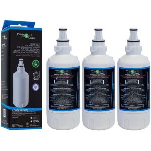 Ffl-195Lh | 3X Filtre À Eau Compatible Avec Liebherr 7440011, 9880980 Infinityspring Water Filter Cartouche Filtrante Pour Réfrigérateur Américain - Neuf