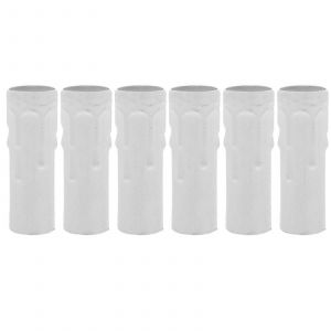 6pcs lustre bougie manchons E14 bougie douille couvercles candélabre couverture de base - Neuf