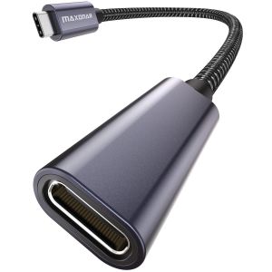Rallonge Usb C 0,3M/30Cm Usb3.1 (20 Gbit/S) Type C Prise D'Extension Charge Pour Macbook Pro 2022 M2 Pro M1 Max I Pad Air 5 Samsung Note20 Galaxy S23/S22/S21 Tab S9 Pixel 8 Dell Xps Gris - Neuf