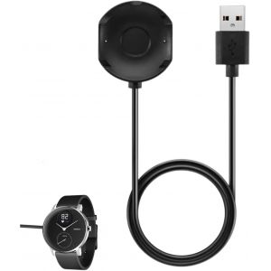 KALANKA-C&acirc;ble de Charge Magn&eacute;tique Chargeur USB 100cm Compatible avec Montre Connect&eacute;e Nokia Steel HR/Withings Hybrid - Neuf