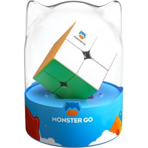 251,2x2 Magic Speed Puzzle Cube MG251 Stickerless Mini Cube Puzzle Toy (Premium Package) - Neuf