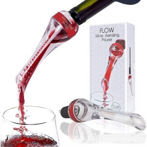 Checarzhn--No1-Verseur D'aérateur De Vin | Le Verseur De Carafe À Vin Rouge Aère Le Vin En Quelques Secondes | Verseur De Vin Anti-Goutte Avec Aérateur De Vin | Coffret Cadeau Vin Rouge Wine Breather - Neuf