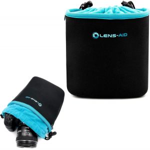 Housse pour Appareil Photo en Néoprène avec Doublure en Polaire : Etui, Pochette pour protéger caméras, Compatible avec Canon, Nikon, Pentax, Fuji, Sony et Plus (M).[F848] - Neuf