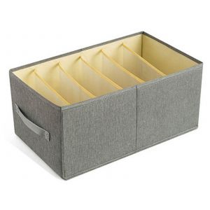 Sac de rangement &agrave; 6 compartiments pour v&ecirc;tements, id&eacute;al pour tiroirs et placards - Neuf