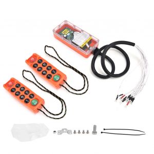 XYONG Telecommande sans fil pour grue industrielle, palan electrique a canal, interrupteur radio H23C++ (26 V 635 V (pleine tension)) - Neuf