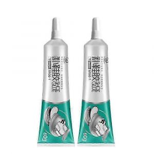 2x Colle Adhésive Pour Chaussures De Réparation De Chaussures Extra Forte Et Durable 60 Ml - Neuf