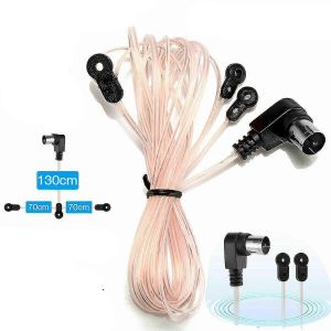 Antenne FM 75 ohms,fiche mle type F pour rcepteur de signal radio stro domestique - Neuf