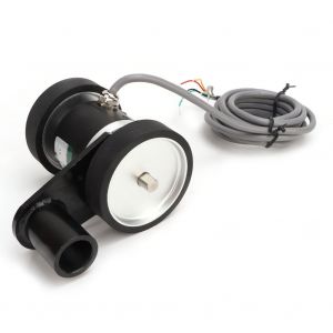 Codeur rotatif incremental a double roue, 5-24 V, arbre de 6 mm, avec roue et support - Neuf
