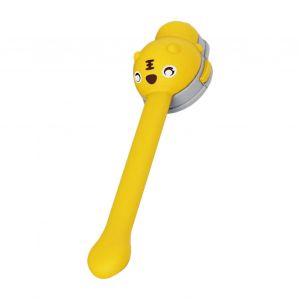 Rallonge de robinet pour enfant en bas &acirc;ge - Rallonge de poign&eacute;e de robinet de salle de bain jaune pour robinets col de cygne et robinets standards - Neuf