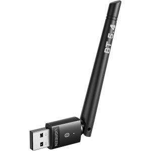 Dongle Bluetooth 5.4 Antenne Clé Adaptateur Usb Pour Pc Haute Portée Pour Écouteurs Casque Clavier Souris Manette De Jeu Plug Play Windows 11 10 8.1 - Neuf