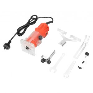 Defonceuse a bois 220 V, diametre de pince de 6,35 mm, outil de travail du bois electrique a main (prise AU) - Neuf