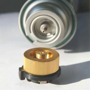 Adaptateur De Conversion De Reservoir De Gaz De Recharge De Convertisseur De Gaz Gas Saver Plus, Adaptateur De Gaz, Valve, Bouteille De Gaz Longue - Neuf