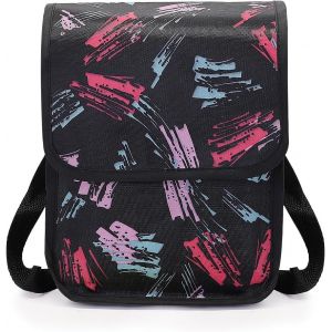 Sacoche De Guidon De V&eacute;lo &Eacute;tanche Avec Compartiments De Rangement &Agrave; Double Couche,Sacoche De V&eacute;lo St&eacute;r&eacute;oscopique,Sacoche De Guidon,Accessoire De V&eacute;lo Polyvalent (Multicolore) - Neuf