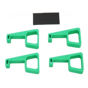 Support Horizontal De Console De Jeu 4pcs Emp&ecirc;chant Le Glissement Des Pieds De Refroidissement Support D&iquest;&Eacute;l&eacute;vation De Console Pour Ps4 Pro Vert - Neuf