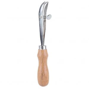 Outil De Débordement En Cuir Réglable Outil De Déblaiement Bricolage En Bois Poignée En Cuir Outil De Travail D'artisanat - Neuf