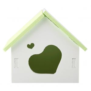 Hjlian Maison De Couchage En Bois Mignonne Et Tendance Pour Hamster A Assembler Pour Animal De Compagnie, Vert - Neuf