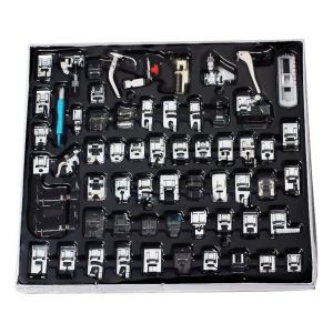 Ensemble de 62 pieds-de-biche pour couture - Neuf