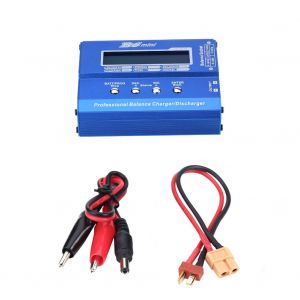 Chargeur-Dechargeur De Batterie Lipo Rc 80 W 1-6 S Pour Mini Drone Avec Prise Xt60 - Neuf