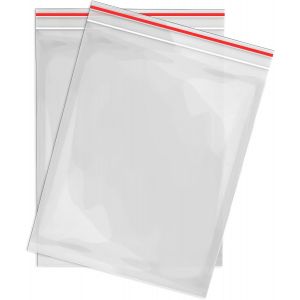 Sachet Plastique Transparent 100x150mm-Lot De 100 Pochons À Fermeture Zip-Fiable Petit Sac En Polyéthylène Pour L'organisation - Neuf