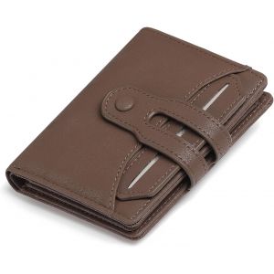 Portefeuille Homme Porte Monnaie Homme avec Blocage RFID Porte Feuille pour Homme avec 13 Porte Carte Cr&eacute;dit Poche &agrave; Monnaie Portefeuille Homme Cuir - Neuf