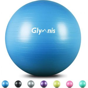 Ballon De Fitness Ballon De Gymnastique 55cm 65cm 75cm Balle D'exercice Antid&eacute;rapant Maximale Jusqu'&agrave; 300 Kg.[K986] - Neuf