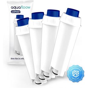 Filtres &Agrave; Eau Dlsc002, 4X Filtre &Agrave; Eau Cartouche &Agrave; Charbon Actif | Compatible Avec Machines &Agrave; Caf&eacute; De'Longhi Magnifica S Ecam, Esam, Etam | L'Entretien Et La Protection Des Machines &Agrave; Caf&eacute; - Neuf