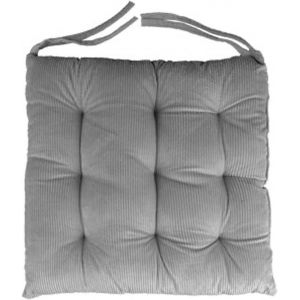 Coussins de chaise Glohome 45 x 45 - Coussins de chaise d'intérieur et d'extérieur Coussins de chaise de jardin Ensemble de pièces amovibles en velours côtelé Maison - Neuf