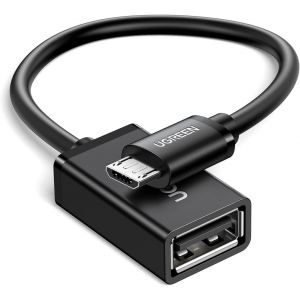 lbgwp60-Adaptateur Micro Usb Mâle Vers Type-A 2.0 Femelle Host Câble Otg Compatible Galaxy A10 S7 S6 Tab A E S2 Edge S5 J3 J4 J5 J6 J7 J8 Huawei P Smart 2019 Y5 Y6 Honor 8X Wiko - Neuf