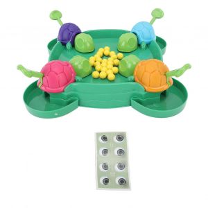 Jeu De Soci&eacute;t&eacute; Hungry Turtle Turtle Eat Beans Jeu De Perles De Plateau Jouets &Eacute;ducatifs Pr&eacute;coces - Neuf