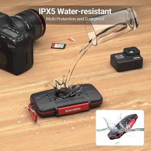 CMJAAGUR-36 Slots Support De Carte Sd Pour 18 Tf + 12 Sd + 6 Support De Carte Mémoire Étui Portefeuille De Stockage Msd Micro Sd Sdhc Sdxc Carte Mémoire Sduc Avec Mousqueton Compact Et Porta[M156] - Neuf