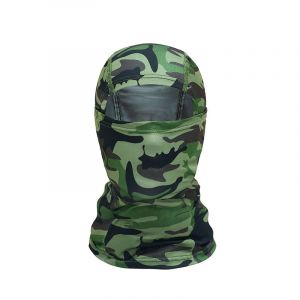 L'armée Camouflage Vert Moto Cagoule Pour Les Hommes, Les Femmes, Les Élastiques De La Cagoule, Le Cou Guêtre, Pour Le Sport Cycliste Ski Snowboard Randonnée, Portable Cagoule, Doux - Neuf