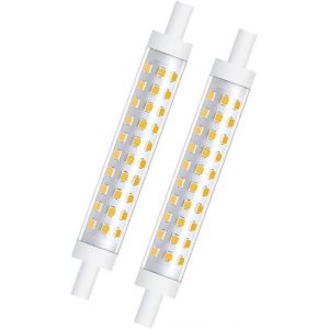 Dimmable Blanc Chaud 3000k 10w,1 Remplacement D'ampoule Halogène,Ampoule Réflecteur R7s J118 Pour Plafond - Neuf
