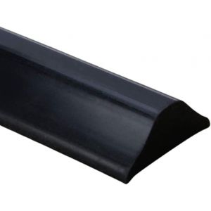 SJZG-Barre De Seuil De Douche Autocollante - Pour S&eacute;paration Humide Et S&egrave;che - Pour Salle De Bain Et Cuisine - Noir - 80 Cm - Neuf