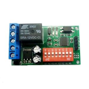 Carte relais temporis&eacute;e 12 V pour barre lumineuse et commande de porte de garage - Neuf