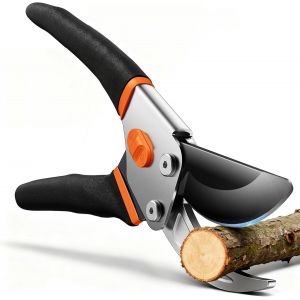 Ulteronixshop-S&eacute;cateur de Jardin Bypass 21,5 cm &iquest; avec Lame SK5 & Ressort Scell&eacute; pour Mains Fragiles, Secateur et Ciseaux de Jardinage pour Rosiers, Arbres Fruitiers et Branches, Cadeau, Cisailles &agrave; - Neuf