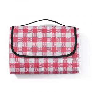 Couverture de pique-nique Imperméable à l'eau Plage de Tapis 200×180 cm,Léger et Lavable Plaid de pique-Nique Mat avec Poignée,Adapté pour la Randonnée Voyage de Camping en plein air,Parc - Neuf