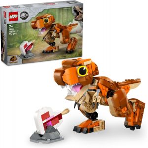 KALANKA-Jurassic World Petite Mangeuse : la Femelle T Rex - Jouet de Construction pour garçon dès 7 Ans - Dinosaure à Exposer - Tête, Queue et mâchoires Mobiles 76967 - Neuf