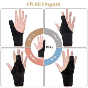 Attelle De Doigt À Gâchette,Attelles De Petit Doigt Pour Le Soulagement De La Douleur Au Doigt Et Les Doigts Cassés,Support D'attelle D'auriculaire - Neuf