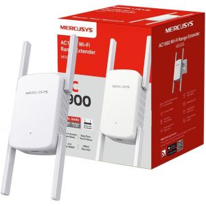 SUBZONAL-ME50G TP-Link Répéteur WiFi, Amplificateur Bi-Bande WiFi AC1900 Mbps, Extender WiFi, Quatre antennes à Gain élevé réglables, 1 Port Gigabit, MU-MIMO, Compatible avec Toutes Les Box Internet - Neuf