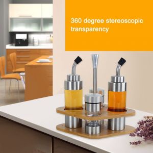 Ensemble De Bouteilles D¿Assaisonneme Nt Bouteilles De Poivre Translucide En - Neuf
