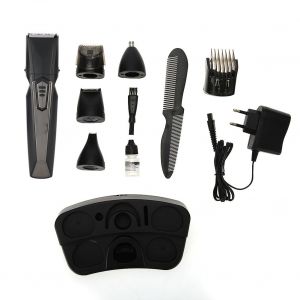 Rasoir Electrique Multifonction 5 En 1, Tondeuse Pour Les Tempes Et Le Nez, Prise Ue 110-240 V - Neuf